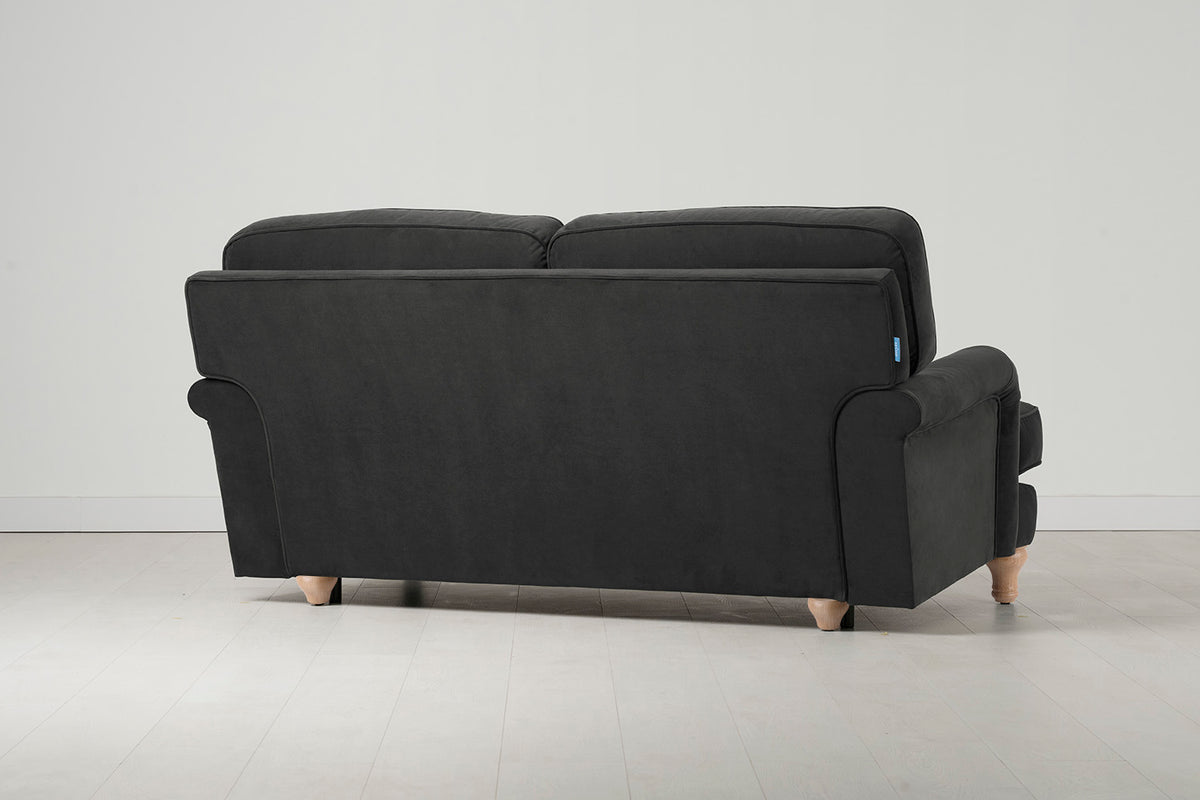 Model 15 2 Seater Sofa, Oak / Charcoal