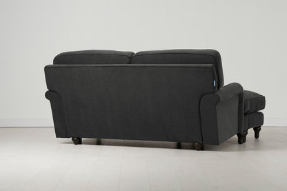 Model 15 2 Seater Sofa, Charcoal
