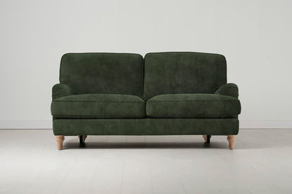 Model 15 2 Seater Sofa, Oak / Conifer
