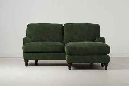 Model 15 2 Seater Sofa with Ottoman, Conifer