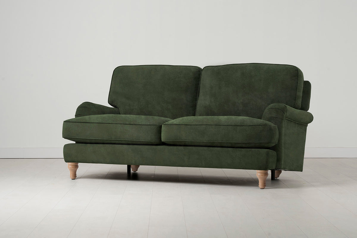 Model 15 2 Seater Sofa, Oak / Conifer