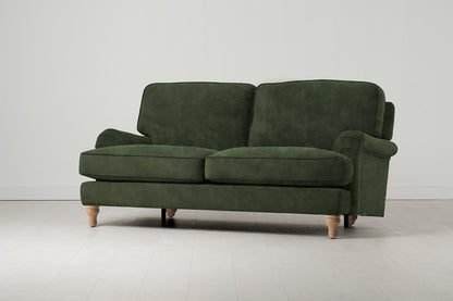 Model 15 2 Seater Sofa, Oak / Conifer