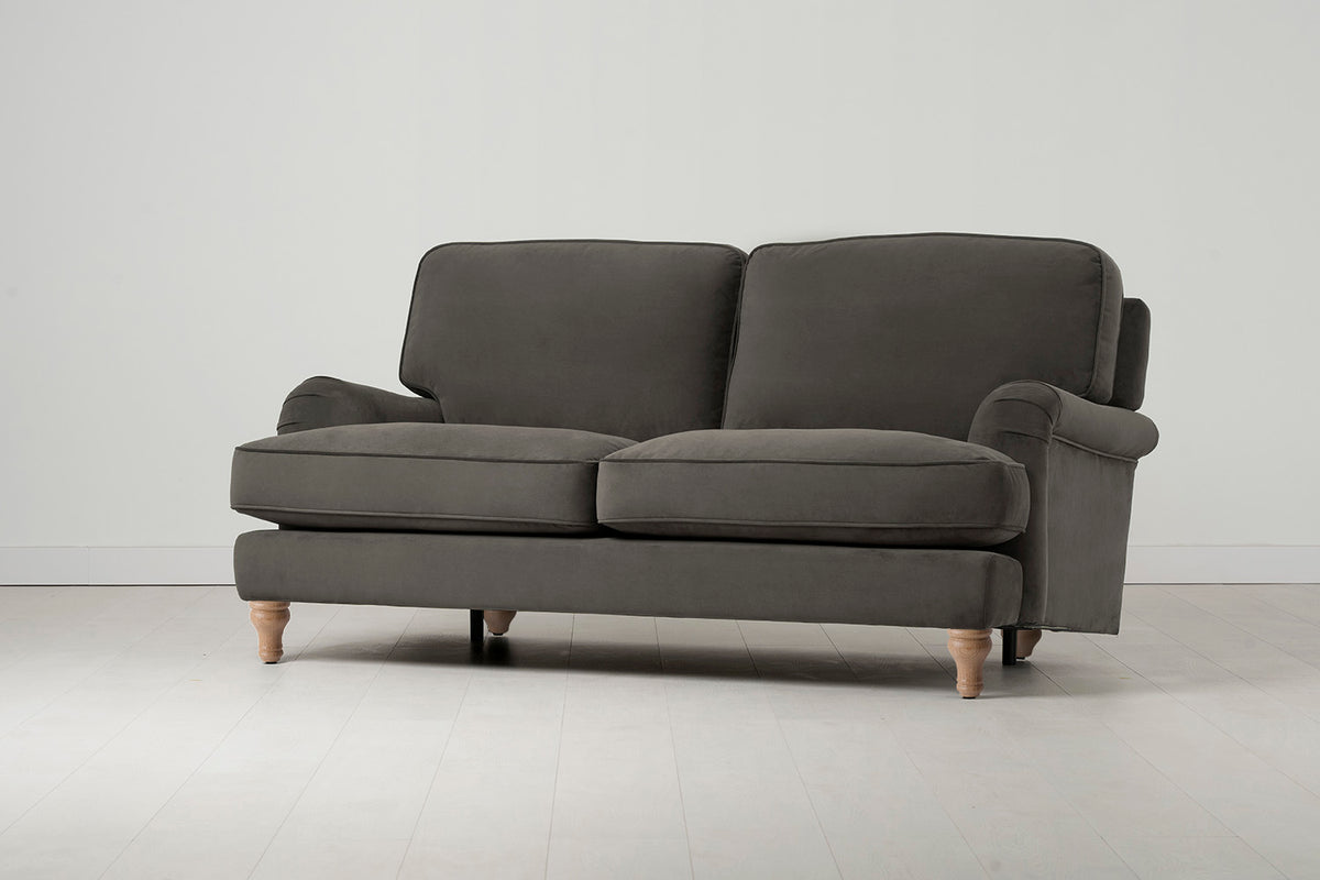 Model 15 2 Seater Sofa, Oak / Elephant