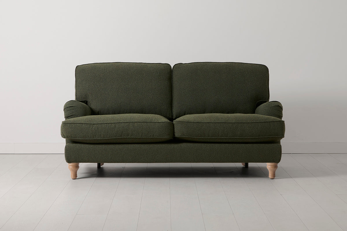Model 15 2 Seater Sofa, Oak / Fern