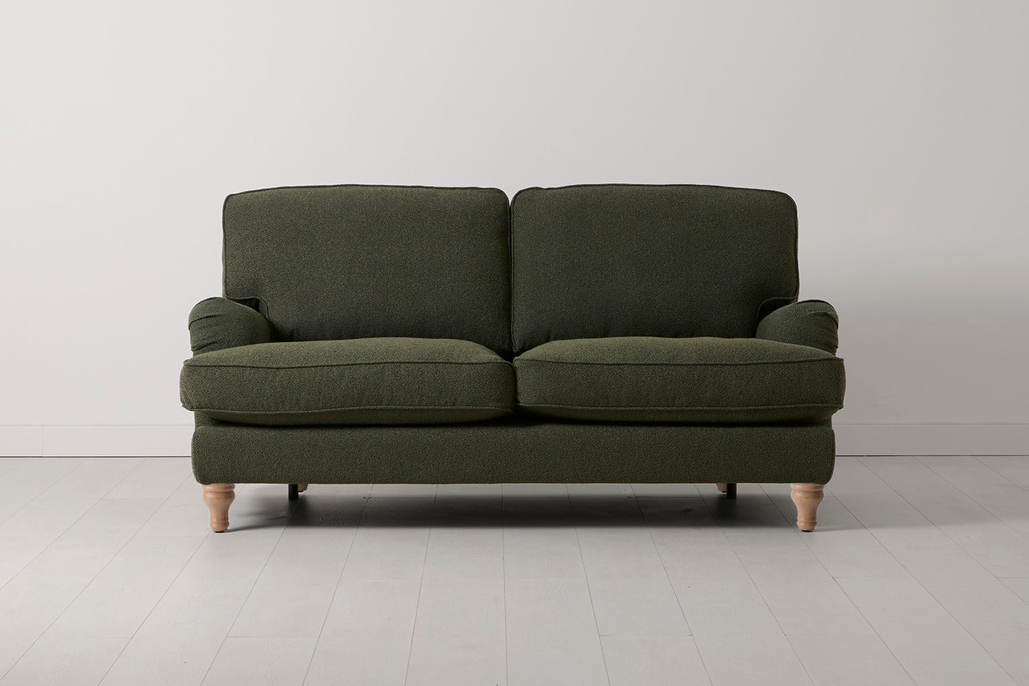 Model 15 2 Seater Sofa, Oak / Fern