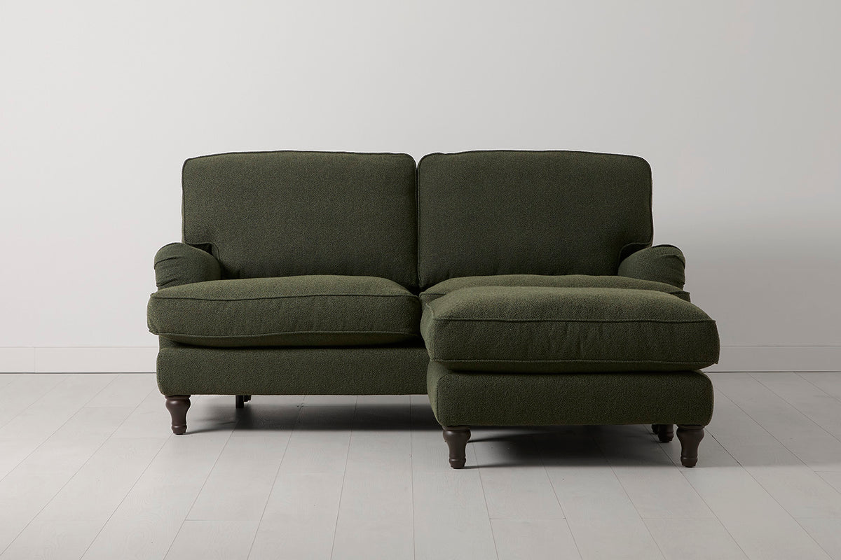 Model 15 2 Seater Sofa with Ottoman, Fern