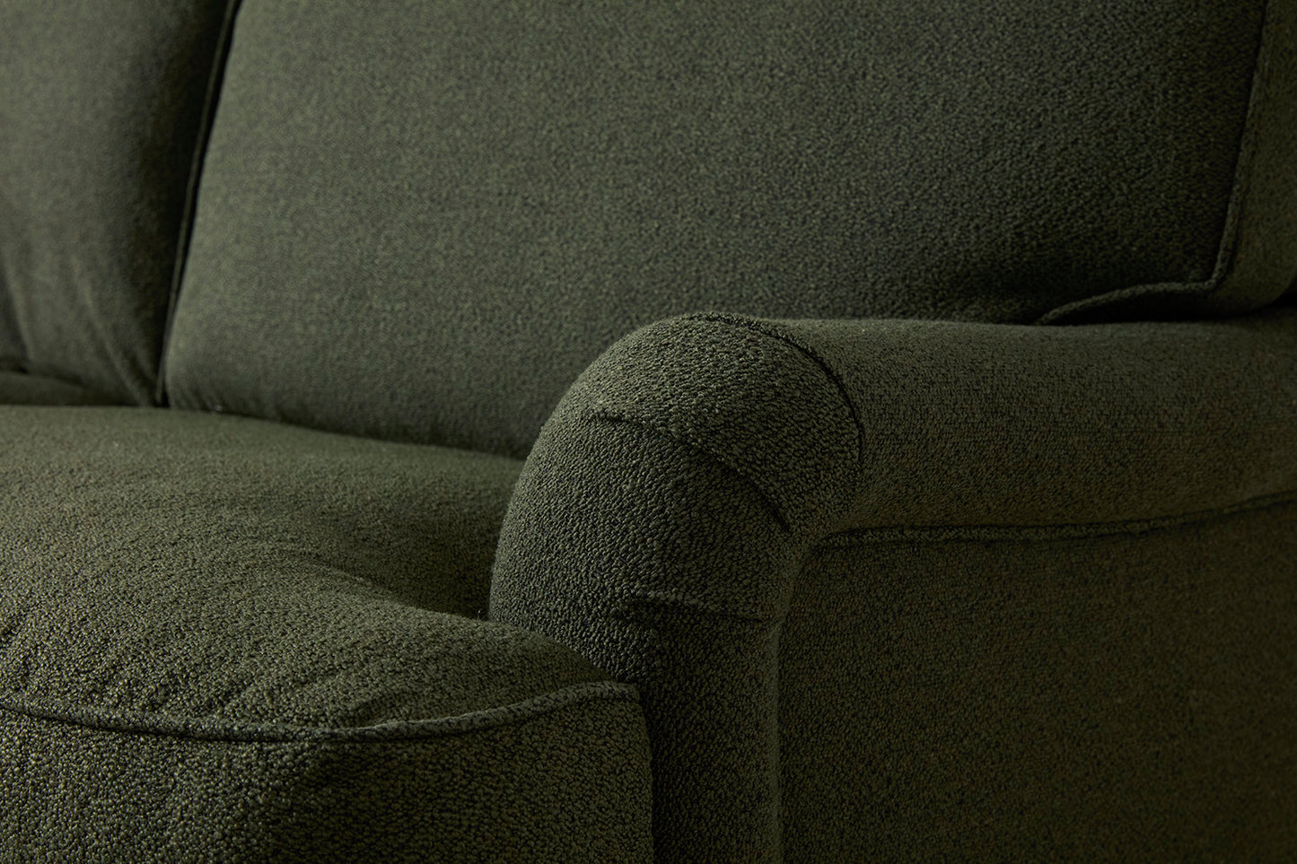 Model 15 2 Seater Sofa with Ottoman, Fern
