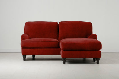Model 15 2 Seater Sofa with Ottoman, Harissa