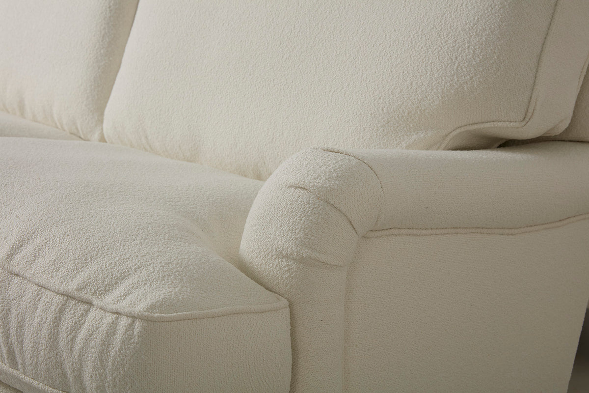 Model 15 3 Seater Sofa, Ivory