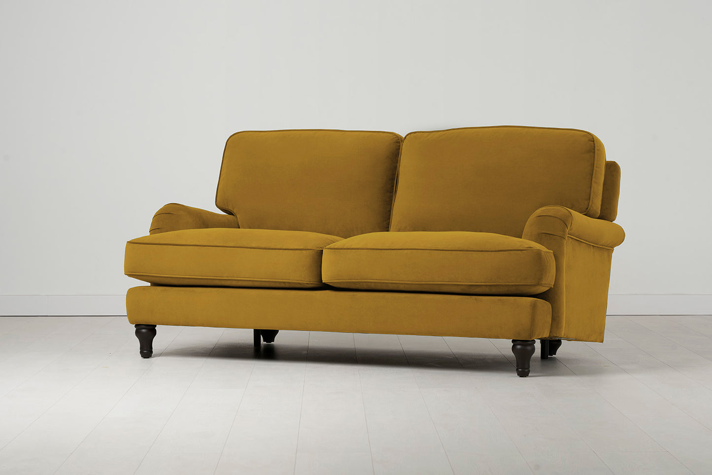 Model 15 2 Seater Sofa, Mustard
