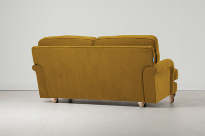 Model 15 2 Seater Sofa, Oak / Mustard
