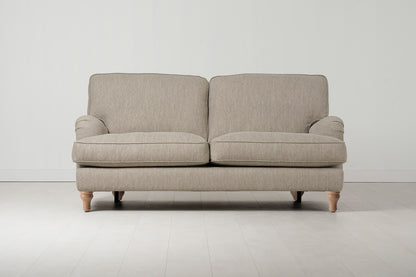Model 15 2 Seater Sofa, Oak / Pumice