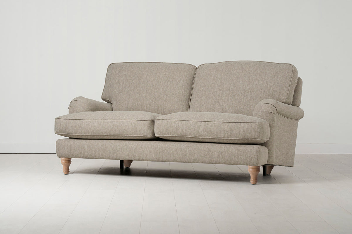 Model 15 2 Seater Sofa, Oak / Pumice