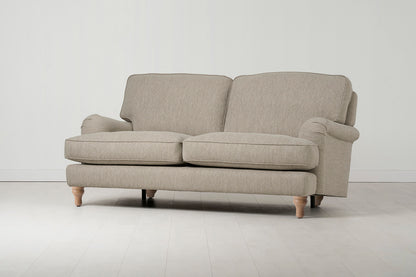 Model 15 2 Seater Sofa, Oak / Pumice