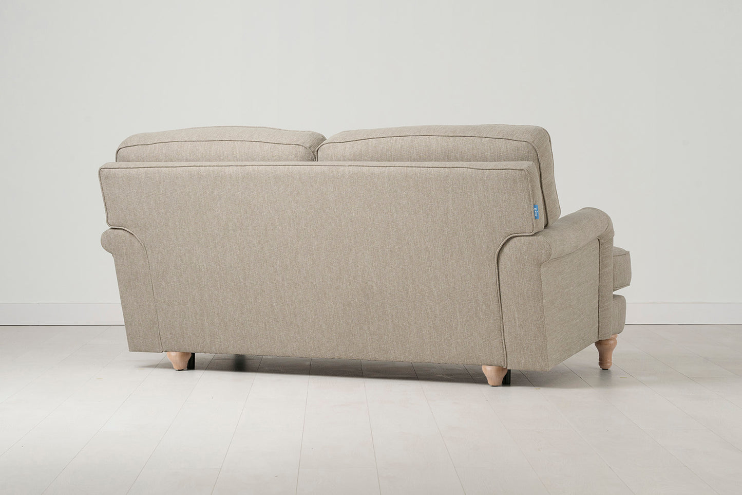 Model 15 2 Seater Sofa, Oak / Pumice