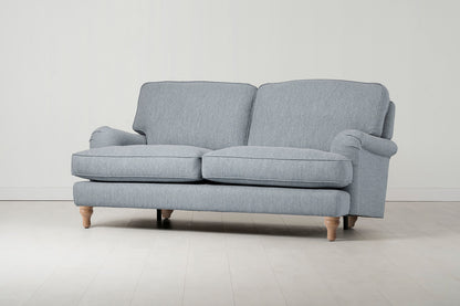 Model 15 2 Seater Sofa, Oak / Seaglass