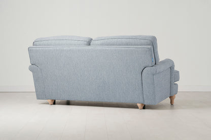 Model 15 2 Seater Sofa, Oak / Seaglass