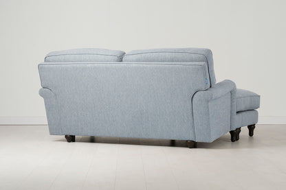Model 15 2 Seater Sofa with Ottoman, Seaglass