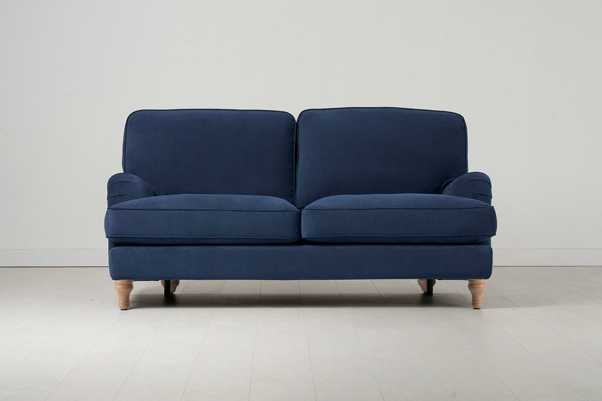 Model 15 2 Seater Sofa, Oak / Teal