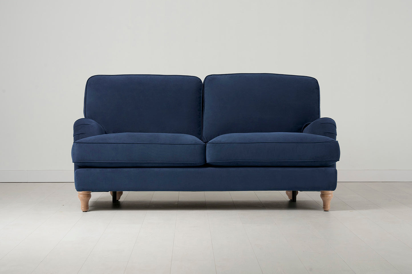 Model 15 2 Seater Sofa, Oak / Teal