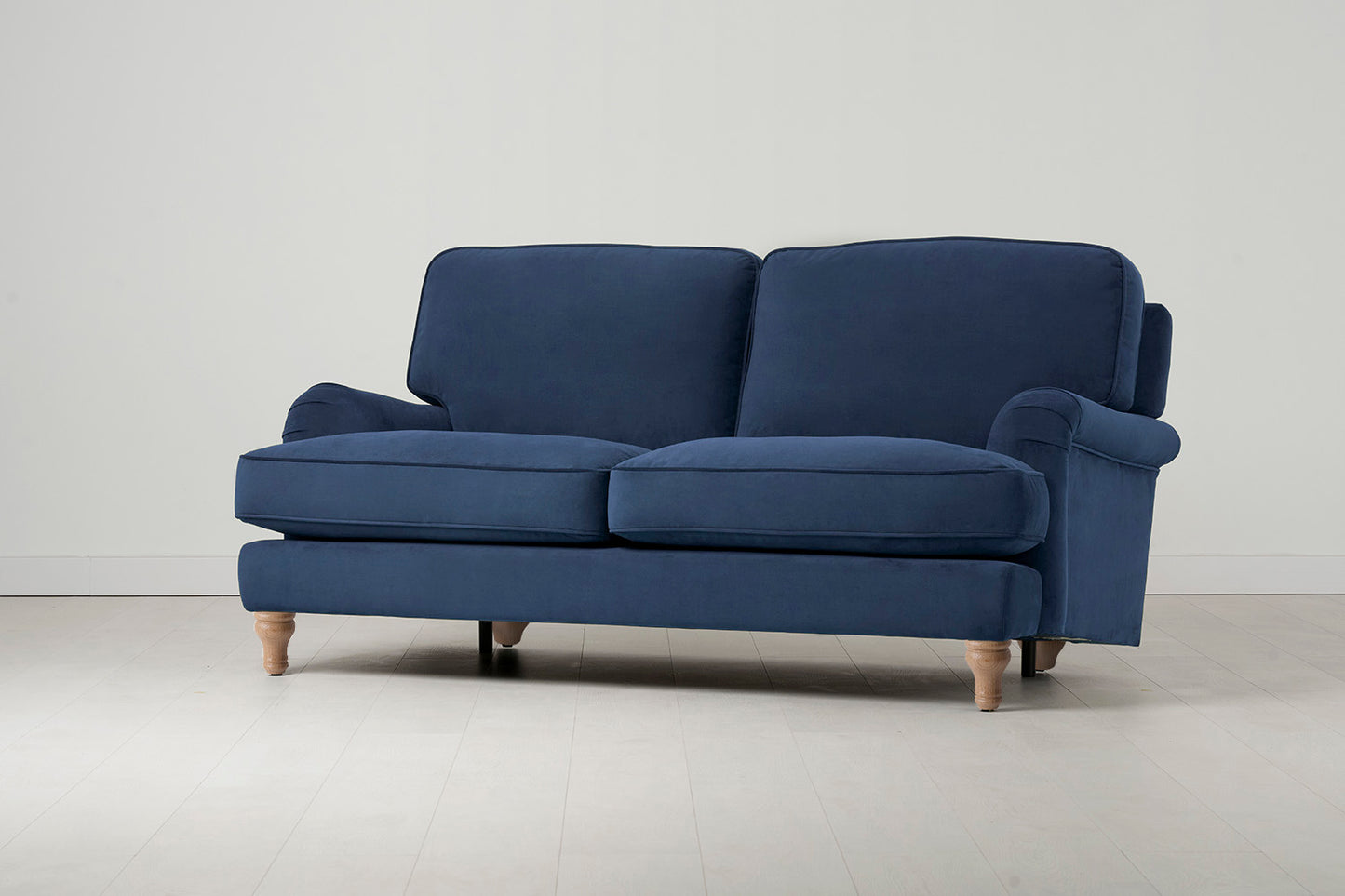 Model 15 2 Seater Sofa, Oak / Teal