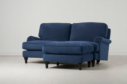 Model 15 2 Seater Sofa with Ottoman, Teal