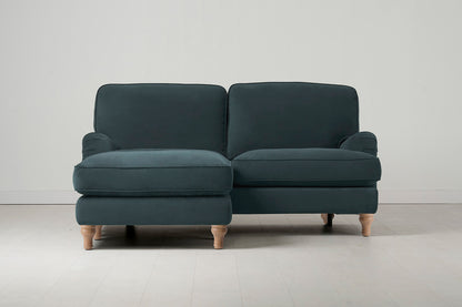 Model 15 2 Seater Sofa, Oak / Petrol