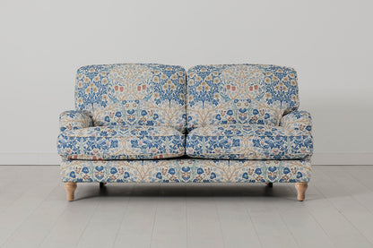Model 15 2 Seater Sofa with Ottoman, Oak / Blackthorn