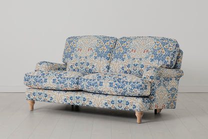 Model 15 2 Seater Sofa with Ottoman, Oak / Blackthorn