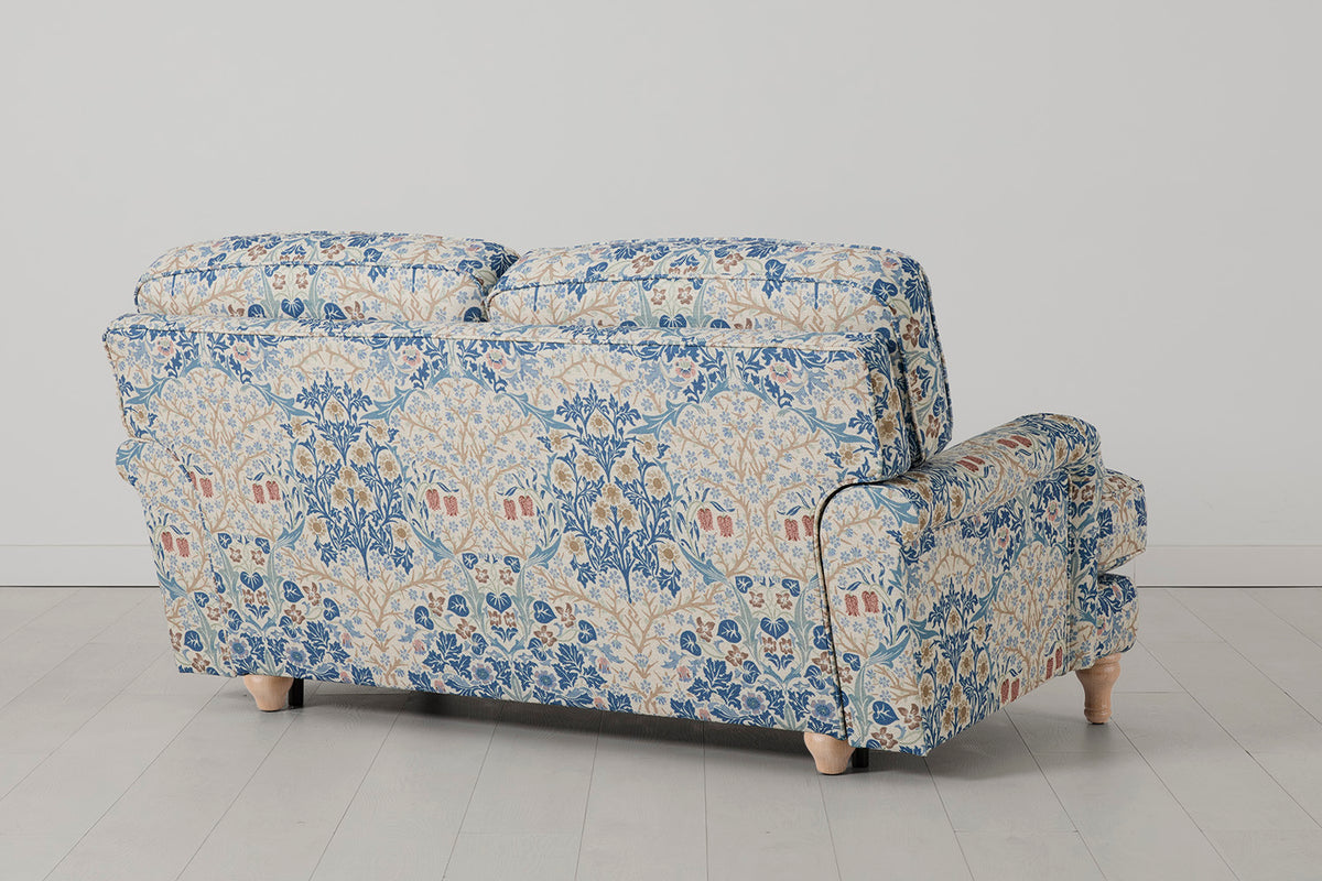 Model 15 2 Seater Sofa with Ottoman, Oak / Blackthorn