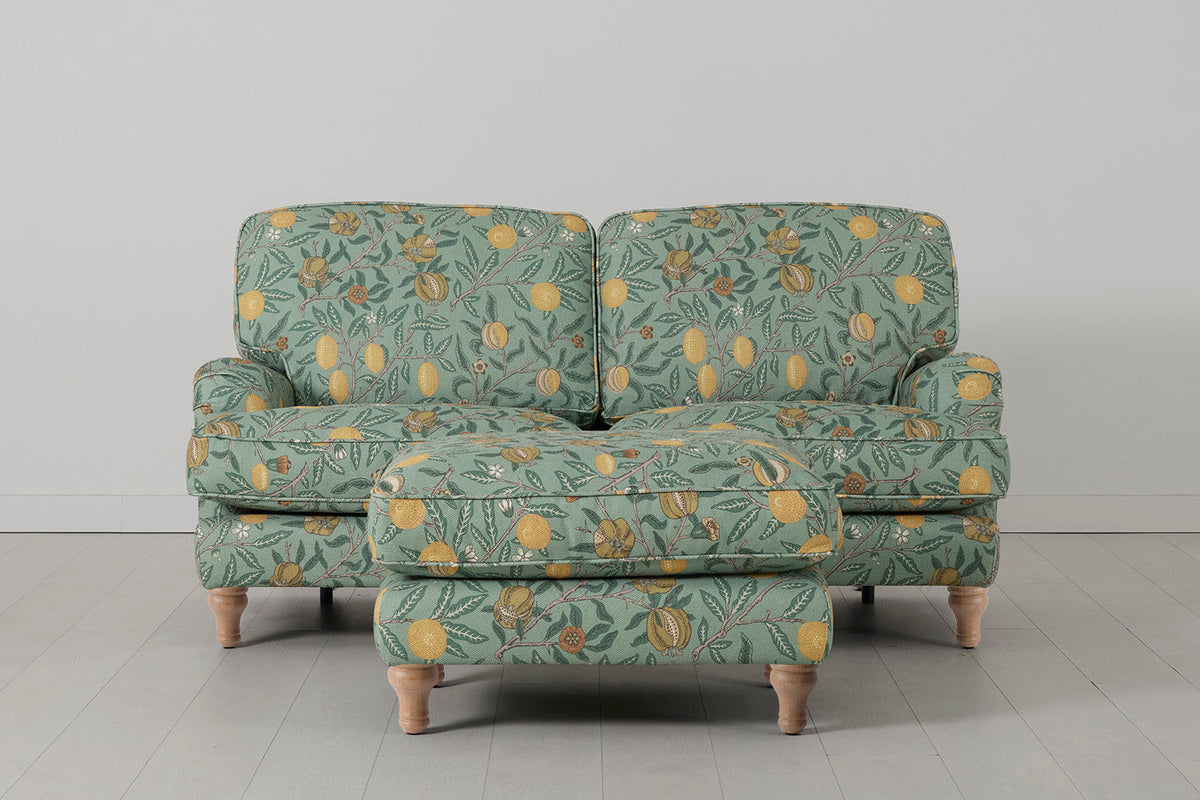 Model 15 2 Seater Sofa, Oak / Fruit