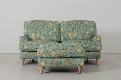 Model 15 2 Seater Sofa, Oak / Fruit