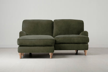 Model 15 2 Seater Sofa with Ottoman, Oak / Pine