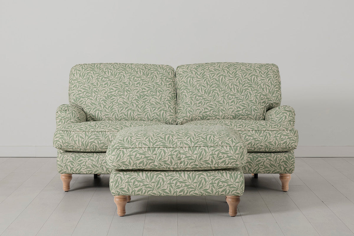 Model 15 Ottoman, Oak / Willow