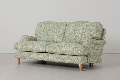 Model 15 2 Seater Sofa with Ottoman, Oak / Willow