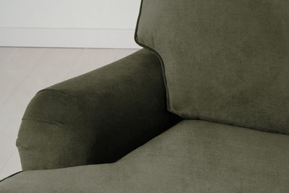 Model 15 2 Seater Sofa with Ottoman, Pine
