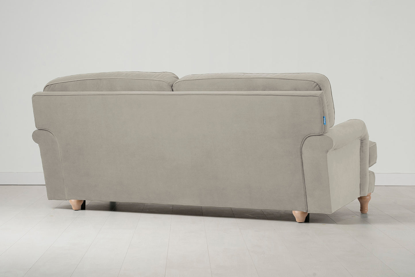 Model 15 3 Seater Sofa, Oak / Bone