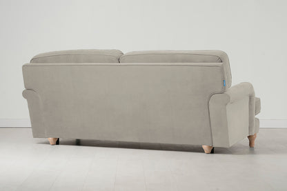 Model 15 3 Seater Sofa, Oak / Bone