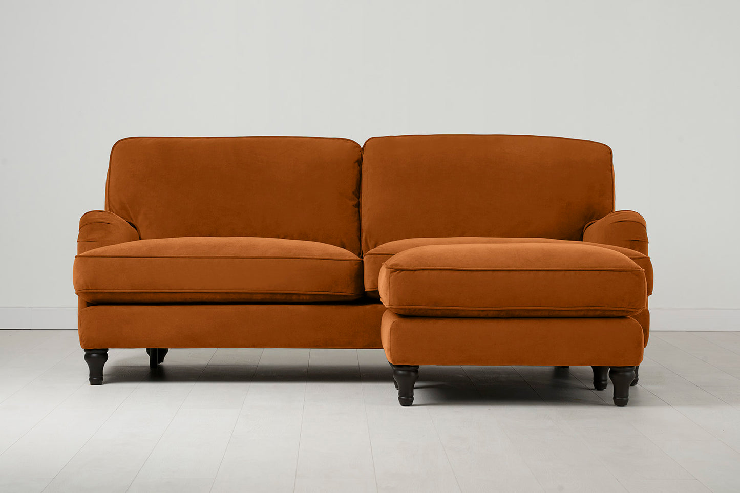 Model 15 3 Seater Sofa with Ottoman, Bronze
