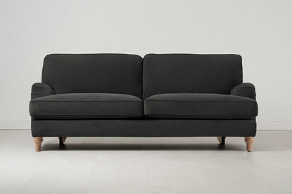 Model 15 3 Seater Sofa, Oak / Charcoal