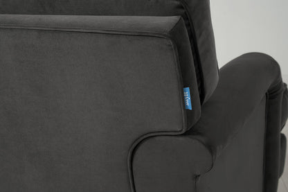 Model 15 3 Seater Sofa, Charcoal
