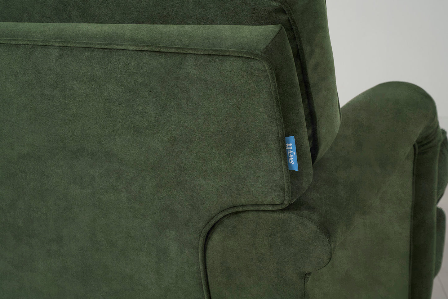 Model 15 3 Seater Sofa, Conifer