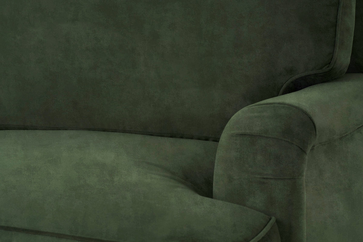 Model 15 3 Seater Sofa with Ottoman, Conifer