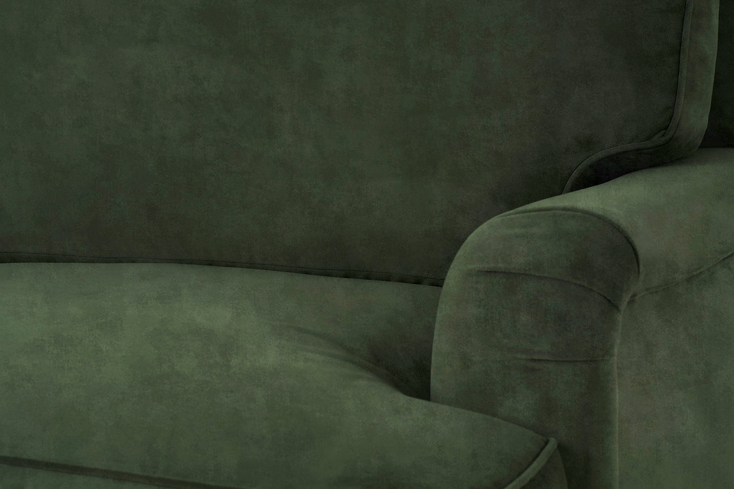 Model 15 3 Seater Sofa with Ottoman, Conifer