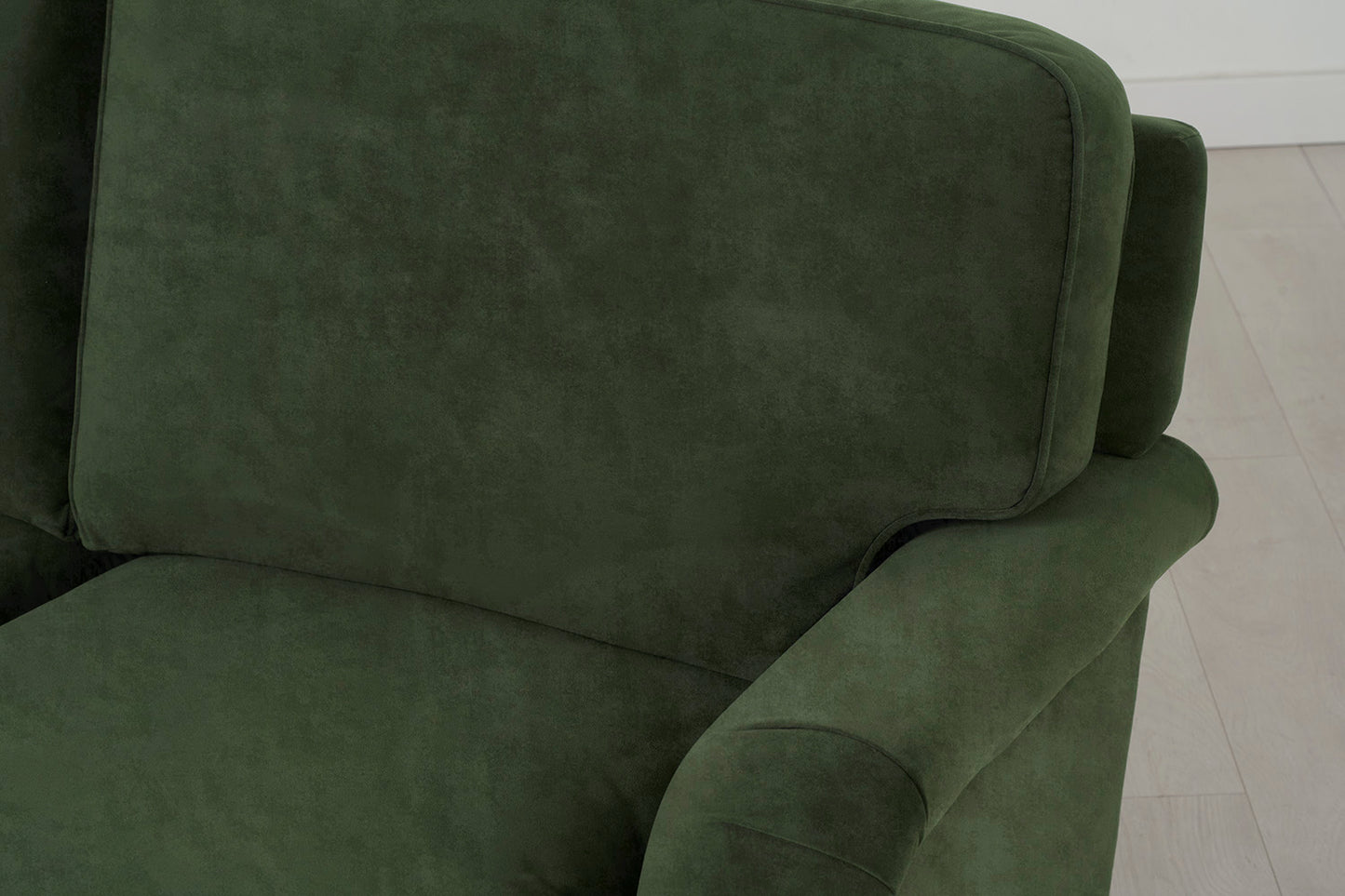 Model 15 3 Seater Sofa with Ottoman, Conifer