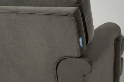 Model 15 3 Seater Sofa, Elephant
