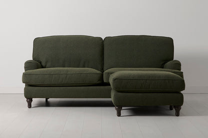 Model 15 3 Seater Sofa with Ottoman, Fern