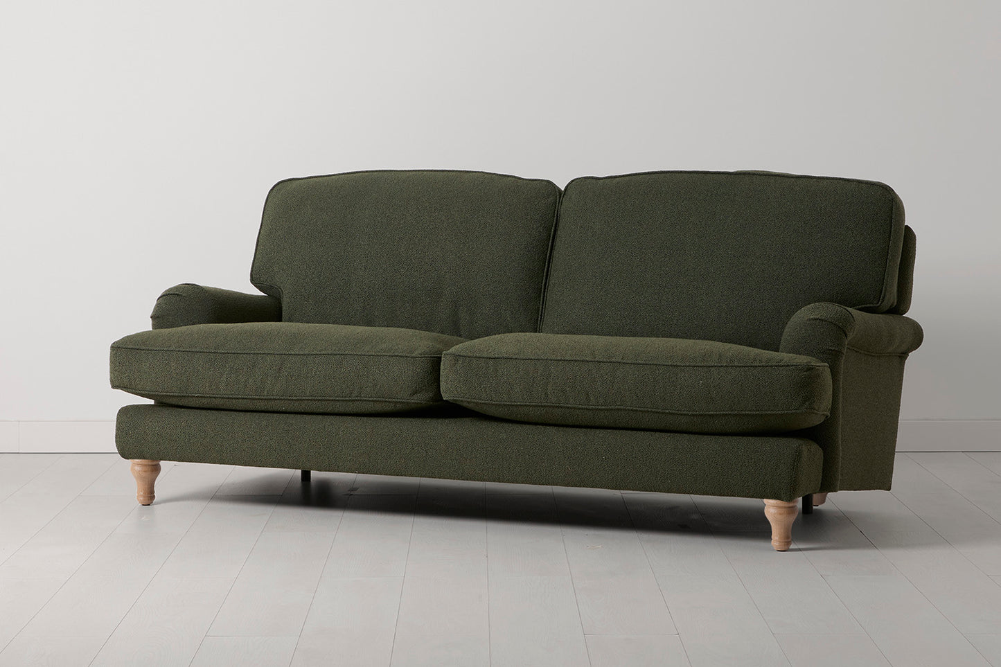 Model 15 3 Seater Sofa, Oak / Fern