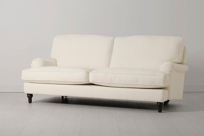Model 15 3 Seater Sofa, Ivory