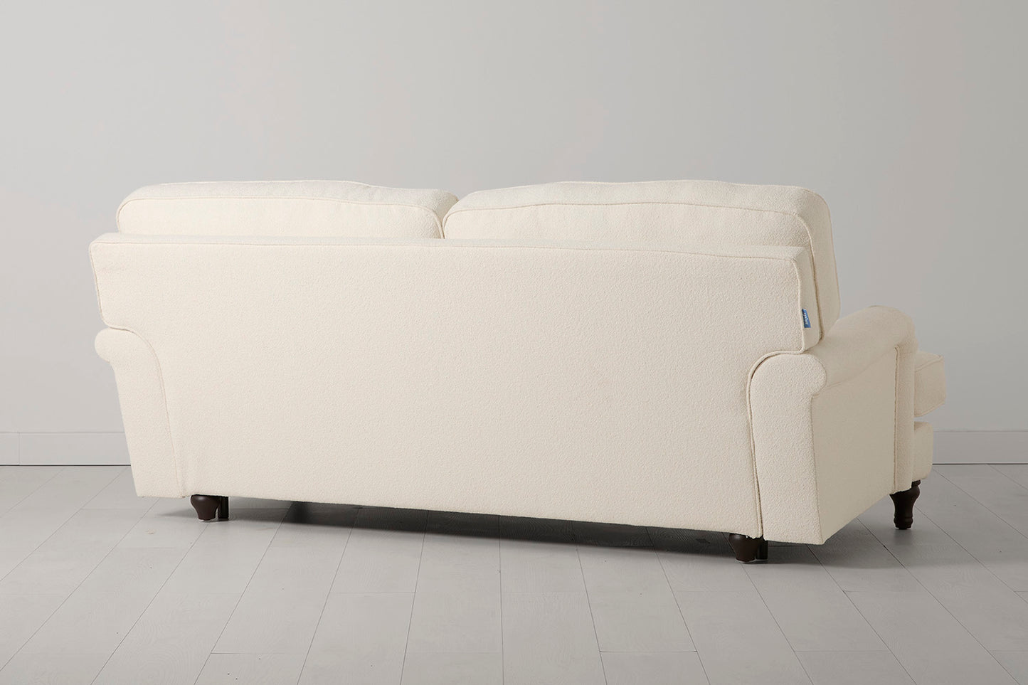 Model 15 3 Seater Sofa with Ottoman, Ivory